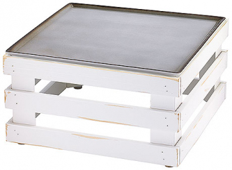 Frischeplatte 33x33 Grau RAISER VINTAGE von Frilich 33cm x 33cm x 18,4cm