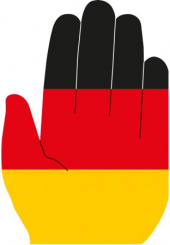 Fußball  Winkehände Deutschland 25 Stück Suthor 