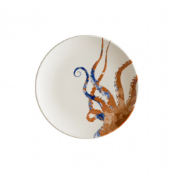 Octopus Gourmet 25cm Flacher Teller Aquelis von Bonna 