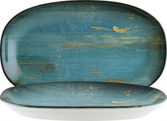 Gourmet Platte oval 19 x 11 cm Envisio Madera Mint Bonna 