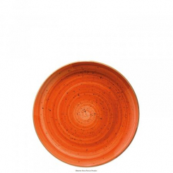Gourmet Teller flach 21 cm Terracotta von Bonna 