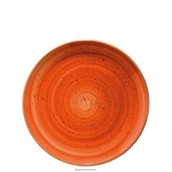 Gourmet Teller flach 25 cm Terracotta von Bonna 