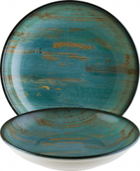 Gourmet Teller tief 20 cm Envisio Madera Mint Bonna 