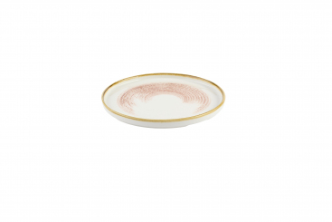 Churchill Studio Prints Homespun Accents Coral Teller mit Rand 26 cm 