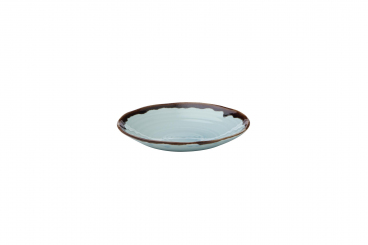 Dudson Harvest Turquoise Teller tief organic 21 cm 
