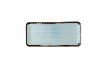 Dudson Harvest Turquoise Platte rechteckig 34,6 x 15,6 cm 