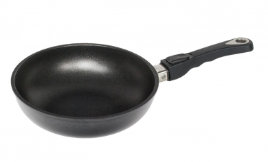AMT Profi Sauteuse mit abnehmbaren Griff Aluguss 20 cm