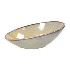 Schale oval 26 x 17,5 cm Jap New Brown Tognana 