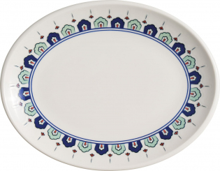 Moove Platte oval 25 cm Kadim von Bonna 