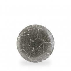 Churchill Studio Prints Kintsugi Reverse Quartz Black Teller flach coupe 21,7 cm 