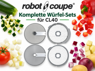Komplette Würfel-Sets für CL40 von Robot Coupe 
