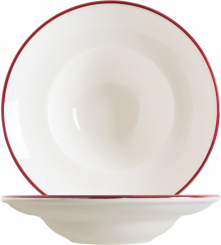Gourmet Pastateller 27 cm Linea Burgundy von Bonna 
