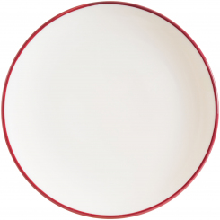 Gourmet Teller flach 27 cm Linea Burgundy von Bonna 