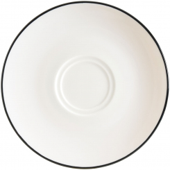 Gourmet Kombiuntertasse 15 cm Linea Black von Bonna 