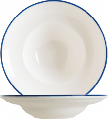 Gourmet Pastateller 27 cm Linea Blue von Bonna 