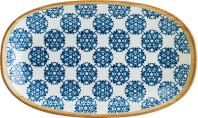 Gourmet Platte oval 24 x 14 cm Lotus Bonna 