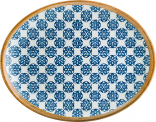 Moove Platte oval 25 x 19 cm Lotus Bonna 