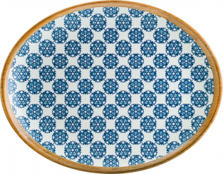 Moove Platte oval 31 x 24 cm Lotus Bonna 