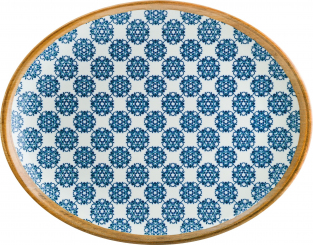 Moove Platte oval 36 x 28 cm Lotus Bonna 
