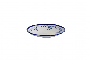 Dudson Harvest Mediterranean Blue Teller tief coupe 25 cm 