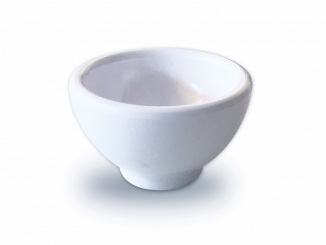 Melamin Diamond Round Mini Dip 5,6x 4 cm, 50 ml, weiß Q Squared 