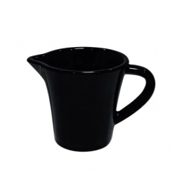 Melamin Diamond Round Sauciere / Milchkännchen, 75 ml schwarz Q Squared 