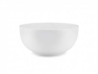 Melamin Diamond Round Schüssel 25,5 cm, weiß Q Squared 