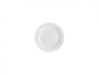 Melamin Diamond Round Teller 14 cm, weiß Q Squared 