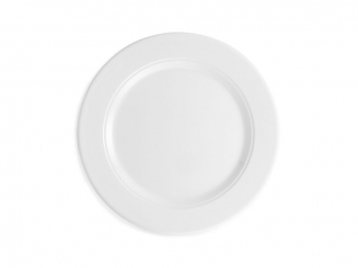 Melamin Diamond Round Teller 27 cm, weiß  Q Squared 