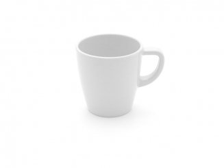 Melamin Kaffeebecher 200 ml, weiß Q Squared 