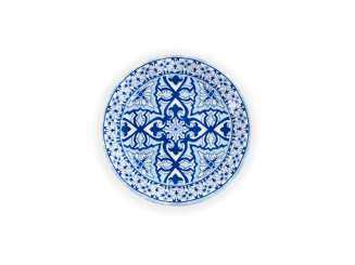 Melamin Talavera Teller 20 cm, blau Q Squared 