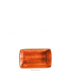 Moove Platte 16 x 9 cm Terracotta von Bonna 