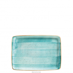 Moove Platte 23 x 16 cm Aura Aqua Bonna 