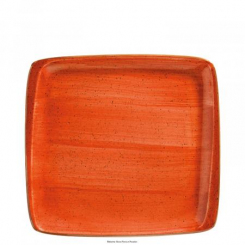 Moove Platte 27 x 25 cm Terracotta von Bonna 