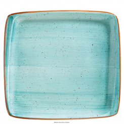 Moove Platte 32 x 30 cm Aura Aqua Bonna 