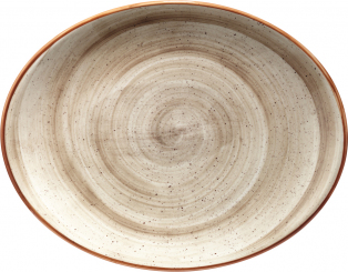 Moove Platte oval 31 x 24 cm Aura Terrain Bonna 