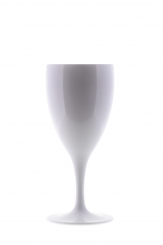 Sektglas weiß 17 cl Kunststoff geeicht 0,15 l Q Squared 