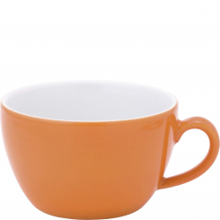 Cappuccino-Obertasse 0,25l sunset orange Pronto Colore KAHLA 