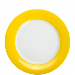 Brunch-Teller 23 cm sunny yellow Pronto Colore KAHLA 