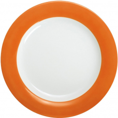 Speiseteller 26 cm sunset orange Pronto Colore KAHLA 