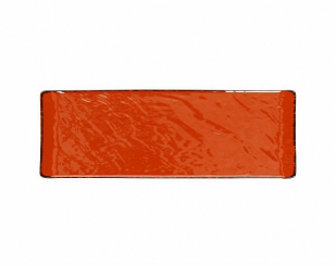 Platte 30x10cm Vulcania Veggie arancio Tognana 