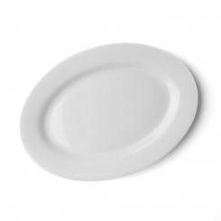Platte oval 30 x 21 cm Vital Level Holst Porzellan 
