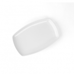 Speisenplatte 25 x 16 cm Fine Dining Holst Porzellan 