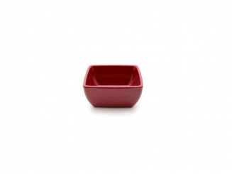 Melamin Diamond Schüssel 9 x 9 cm, rot Q Squared 