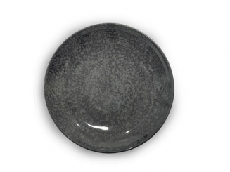 Melamin Sprinkle Black Speiseteller 26 cm, schwarz Q Squared 