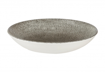 Churchill Studio Prints Raku Quartz Black Teller tief coupe 24,8 cm 