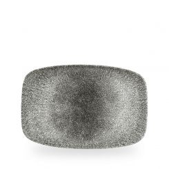 Churchill Studio Prints Raku Quartz Black Platte 30 x 19,9 cm 