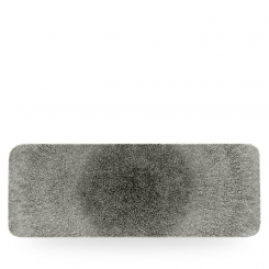 Churchill Studio Prints Raku Quartz Black Platte rechteckig 37,6 x 14 cm 