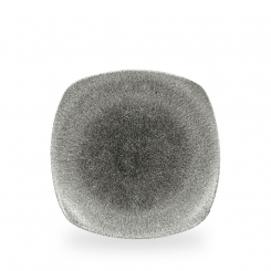 Churchill Studio Prints Raku Quartz Black Teller quadratisch 25,2 cm 