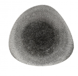 Churchill Studio Prints Raku Quartz Black Schale dreieckig 21 cm 